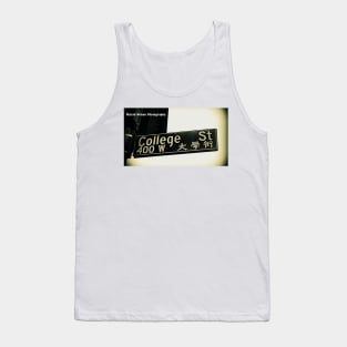 College Street, Chinatown, Los Angeles, California by Mistah Wilson Tank Top